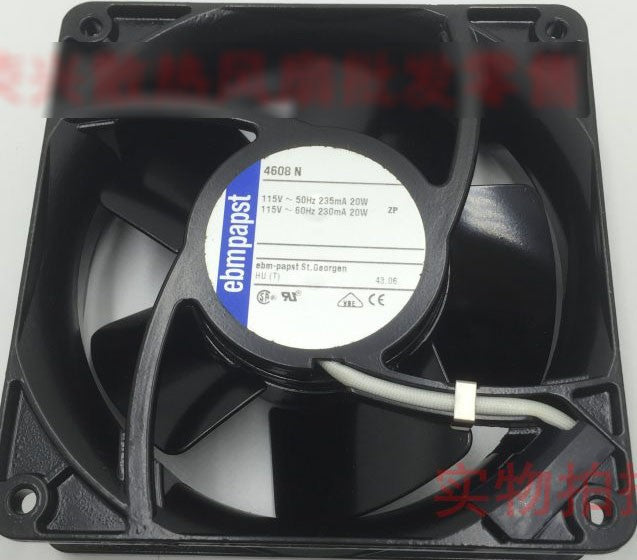 Ebmpapst 4608N 115V 20W Cooling Fan Ebmpapst 4608N 115V 20W Cooling Fan